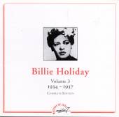 BILLIE HOLIDAY - Complete Edition Volume 3 - 1934-1937 cover 