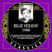 BILLIE HOLIDAY - The Chronological Classics: Billie Holiday 1944 cover 