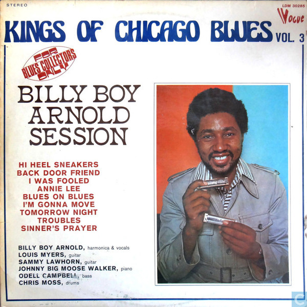 BILLY BOY ARNOLD - Kings Of Chicago Blues Vol. 3 (aka Sinner's Prayer) cover 