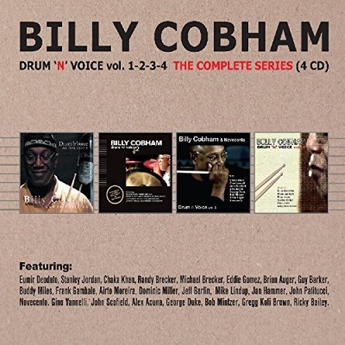 BILLY COBHAM - Drum 'N' Voice,Vol.1-4 cover 