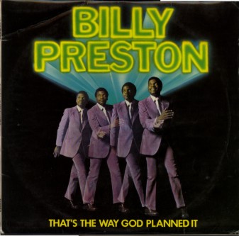 BILLY PRESTON - That's The Way God Planned It cover 