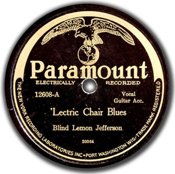 BLIND LEMON JEFFERSON - 'Lectric Chair Blues / See That My Grave Is Kept Clean cover 