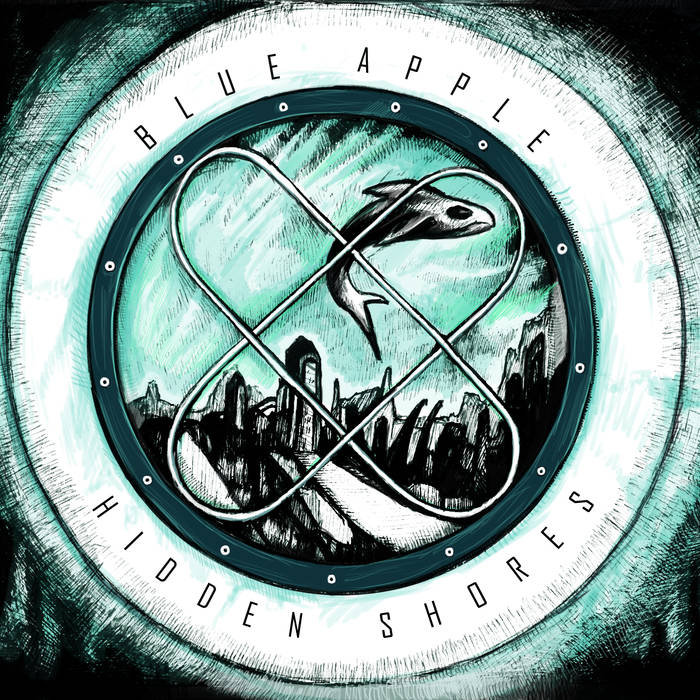 BLUE APPLE - Hidden Shores cover 