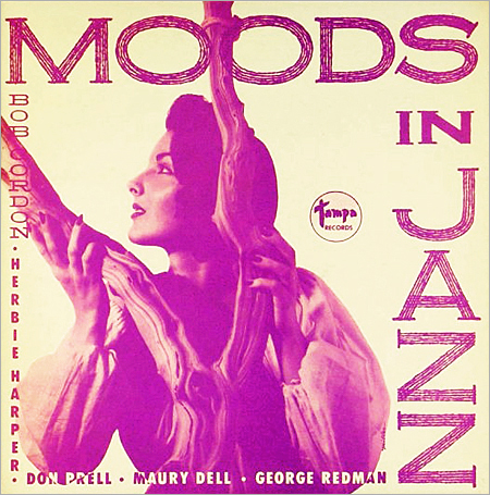 BOB GORDON (SAXOPHONE) - Moods in Jazz (aka Jazz Impressions) cover 