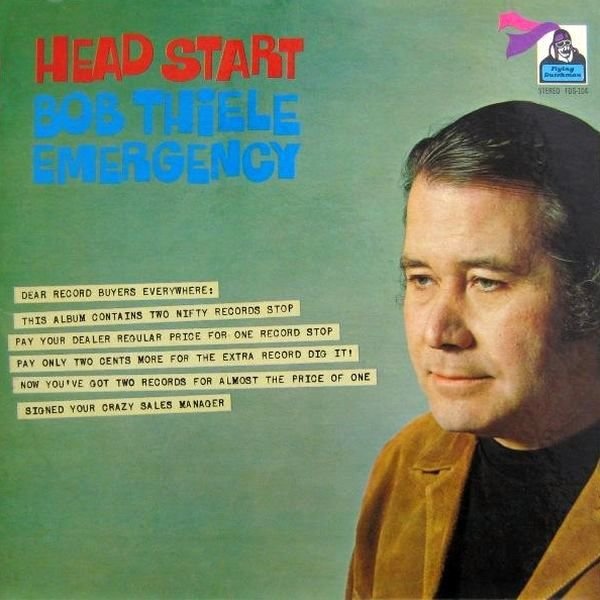 BOB THIELE - Bob Thiele Emergency ‎: Head Start cover 