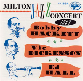 BOBBY HACKETT - Bobby Hackett & Vic Dickerson / Milton Jazz : Concert 1963 cover 