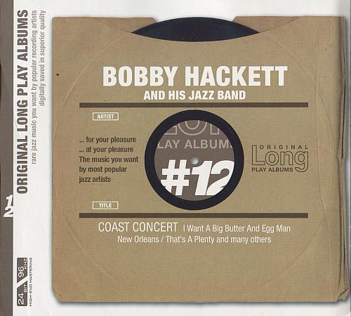 BOBBY HACKETT - Coast Concert cover 