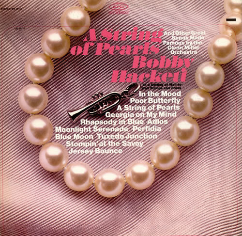 BOBBY HACKETT - A String Of Pearls And Other Great Songs Made Great By The Glenn Miller Orchestra In A Setting Of Wall-To-Wall Strings And Brass cover 