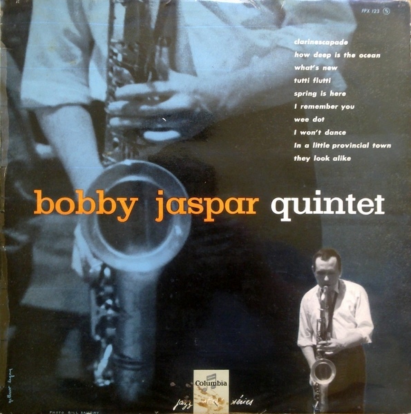 BOBBY JASPAR - Bobby Jaspar Quintet (aka Con Swing 36 aka In Paris) cover 