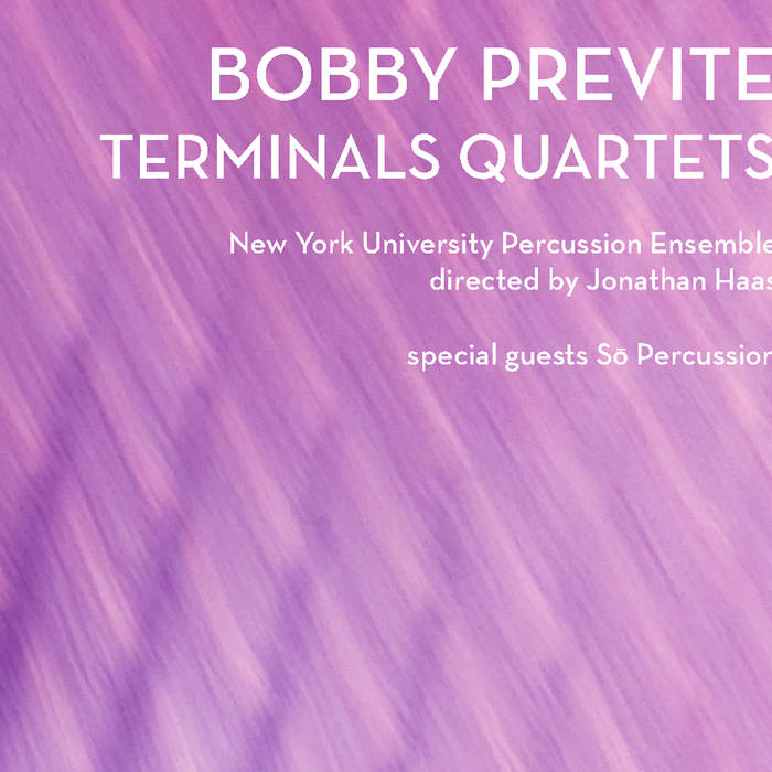 BOBBY PREVITE - Terminals Quartets cover 