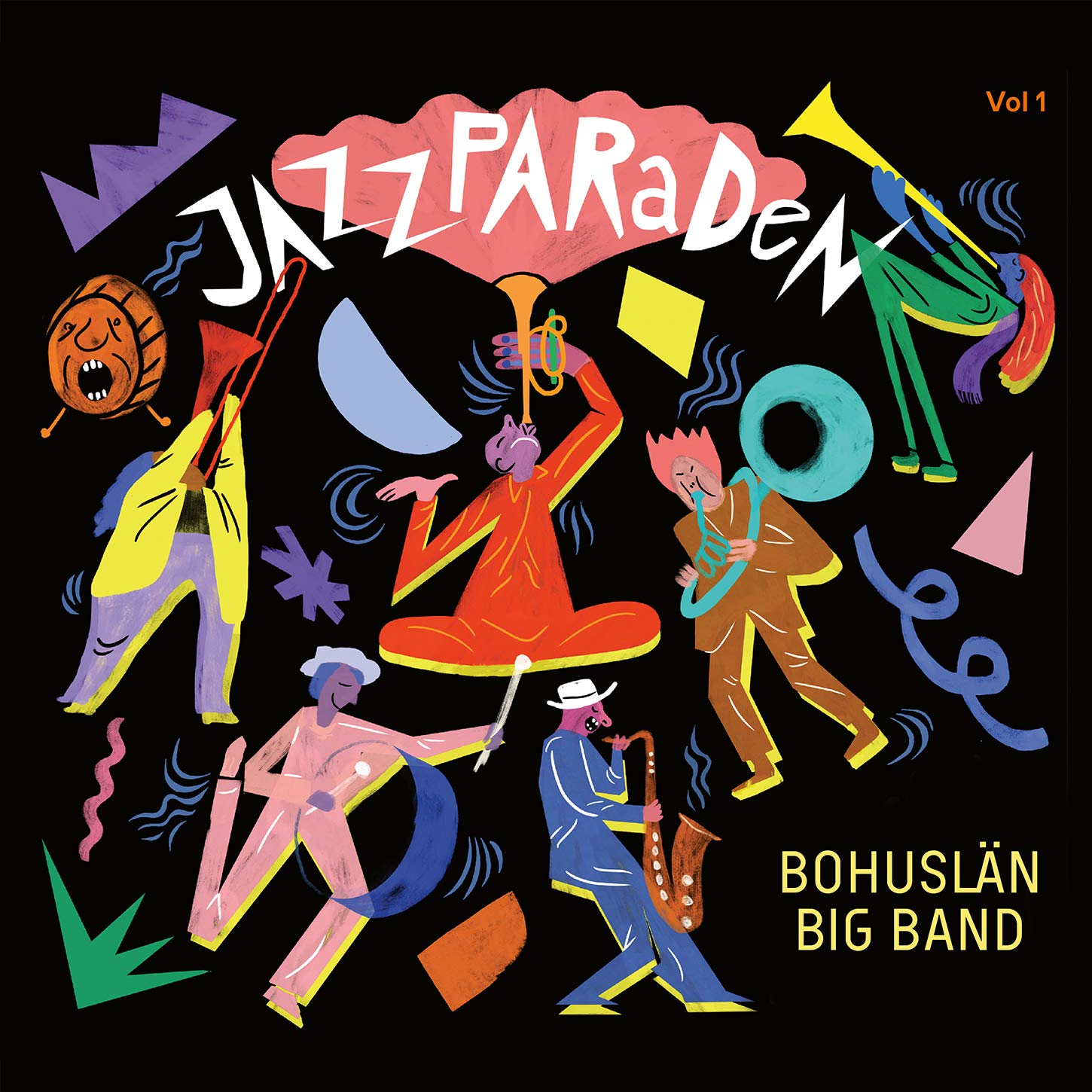 BOHUSLÄN BIG BAND - Jazzparaden cover 