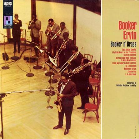 BOOKER ERVIN - Booker 'N' Brass cover 