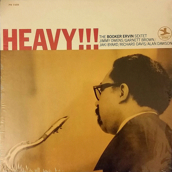 BOOKER ERVIN - Heavy!!! cover 