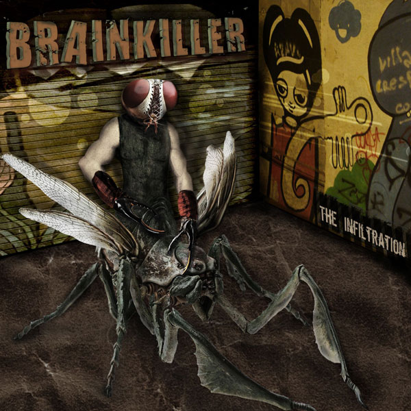 BRAINKILLER - The Infiltration cover 