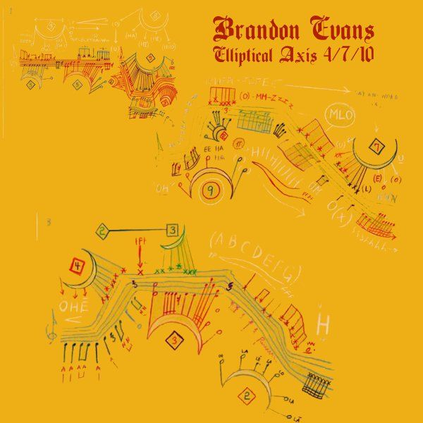 BRANDON EVANS - Elliptical Axis 4 / 7 / 10 (1998-1999) cover 