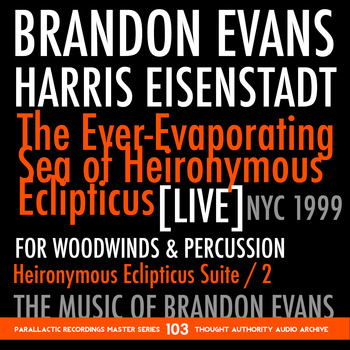 BRANDON EVANS - The Ever​-​Evaporating Sea Of Heironymous Eclipticus cover 
