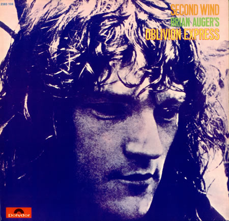 BRIAN AUGER - Second Wind (as Brian Auger's Oblivion Express) cover 