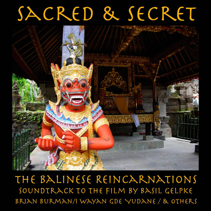 BRIAN BURMAN - Sacred and Secret cover 