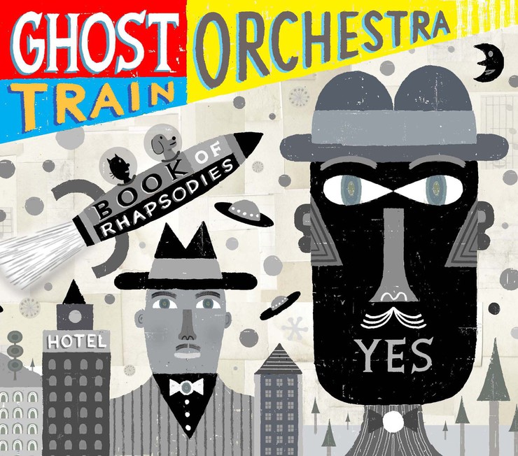 BRIAN CARPENTER'S GHOST TRAIN ORCHESTRA - Book Of Rhapsodies cover 