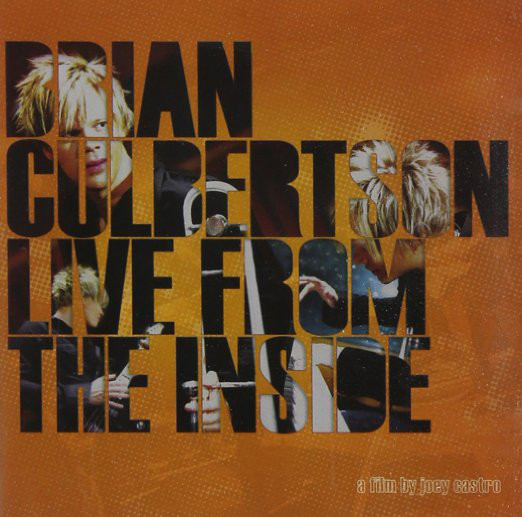 BRIAN CULBERTSON - Live From The Inside cover 