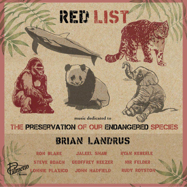 BRIAN LANDRUS - Red List cover 