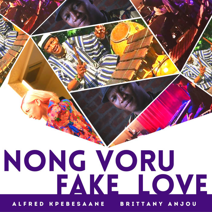 BRITTANY ANJOU - Alfred Kpebesaane & Brittany Anjou : Nong Voru / Fake Love cover 