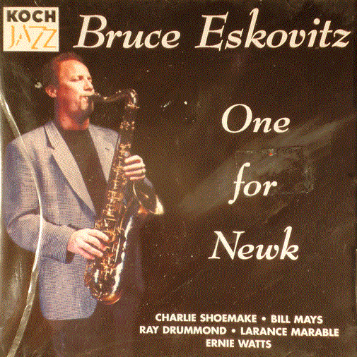 BRUCE ESKOVITZ - One For Newk cover 