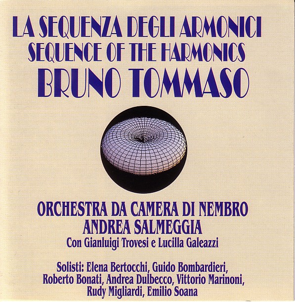 BRUNO TOMMASO - La Sequenza Degli Armonici - Sequence Of The Harmonics cover 
