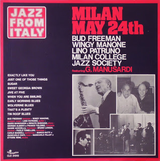 BUD FREEMAN - Milan, May 24th cover 