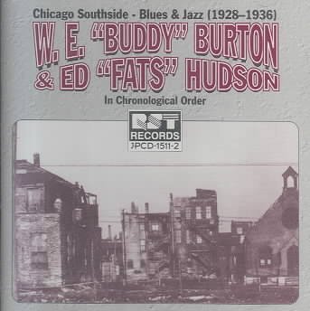 BUDDY BURTON - Chicago Southside-Blues & Jazz: 1928-1936 cover 