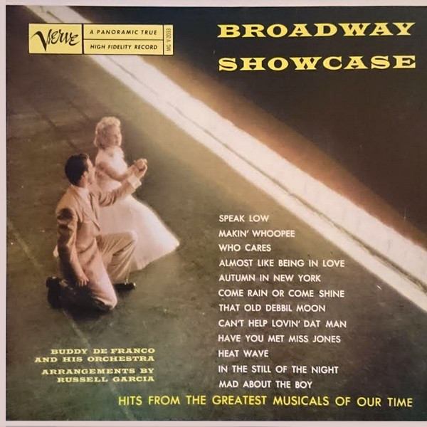 BUDDY DEFRANCO - Broadway Showcase cover 