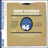 BUDDY DEFRANCO - Buddy Defranco and the Oscar Peterson Quartet cover 