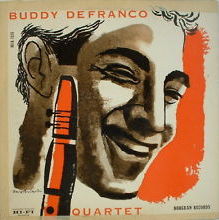 BUDDY DEFRANCO - Buddy DeFranco Quartet (aka Mr. Clarinet) cover 