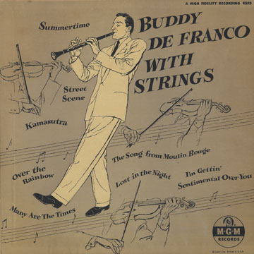 BUDDY DEFRANCO - Buddy DeFranco With Strings cover 
