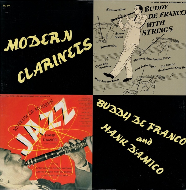 BUDDY DEFRANCO - Modern Clarinets : Museum Of Modern Jazz cover 