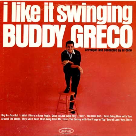 BUDDY GRECO - I Like It Swinging cover 