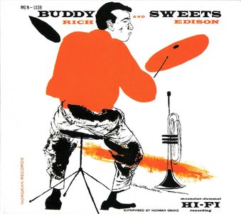 BUDDY RICH - Buddy Rich, Harry Edison ‎: Buddy And Sweets cover 