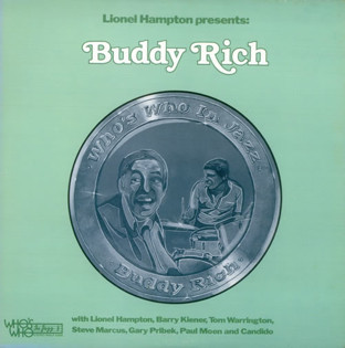 BUDDY RICH - Buddy Rich Presented by Lionel Hampton (aka Take The 
