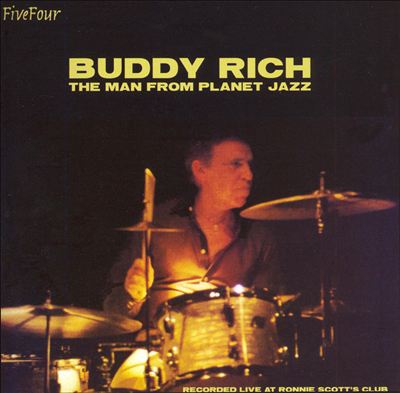 BUDDY RICH - The Man From Planet Jazz (aka Live at Ronnie Scott's) cover 