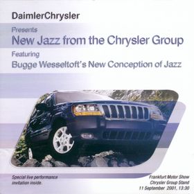 BUGGE WESSELTOFT - New Jazz From The Chrysler Group cover 