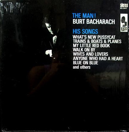 BURT BACHARACH - The Man! Burt Bacharach -- His Songs cover 