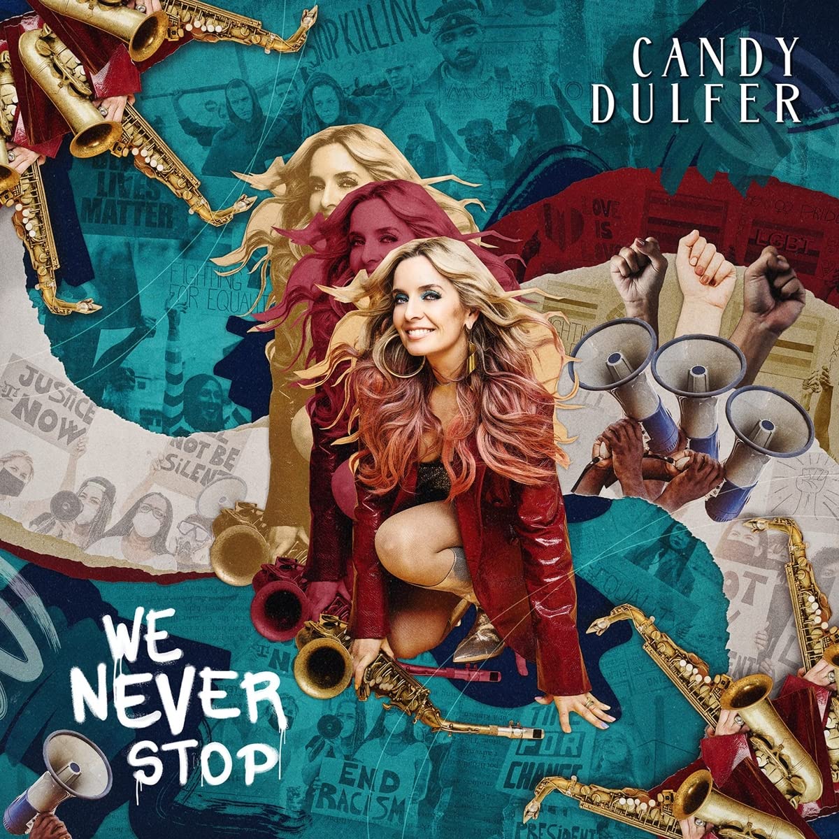 CANDY DULFER - We Never Stop cover 