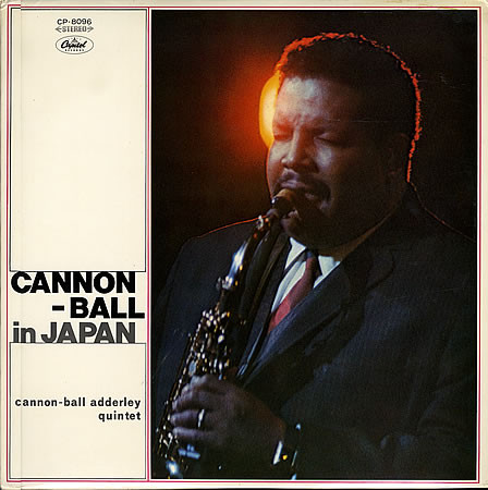 CANNONBALL ADDERLEY - Cannonball in Japan cover 