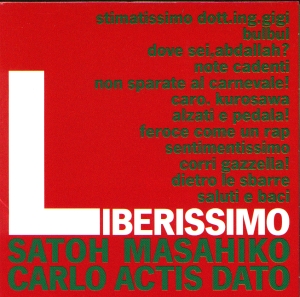 CARLO ACTIS DATO - Liberissimo cover 