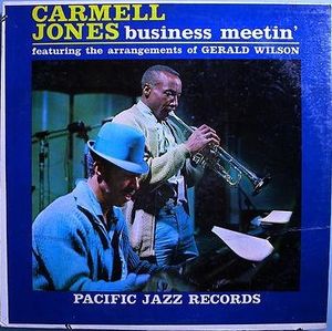 CARMELL JONES - Business Meetin' cover 