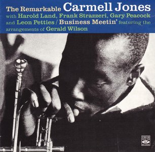 CARMELL JONES - The Remarkable Carmell Jones & Business Meetin' cover 