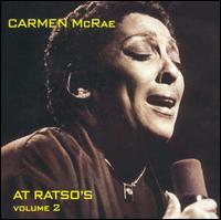 CARMEN MCRAE - At Ratso's, Volume 2 cover 