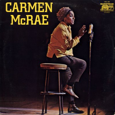 CARMEN MCRAE - Carmen McRae cover 