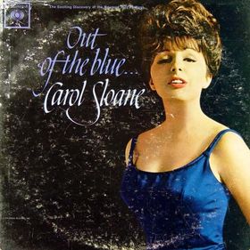 CAROL SLOANE - Out of the Blue cover 