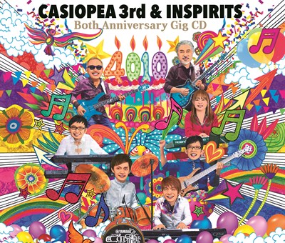 CASIOPEA - CASIOPEA 3rd & INSPIRITS : Both Anniversary Gig CD cover 
